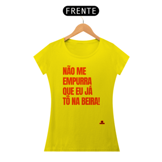 Nome do produto Camiseta com frase de humor 