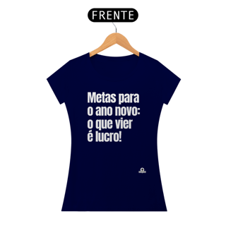 Nome do produto Camiseta feminina com frase engraçada 