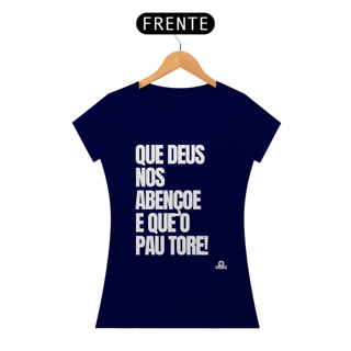 Nome do produto Camiseta feminina com frase de humor 