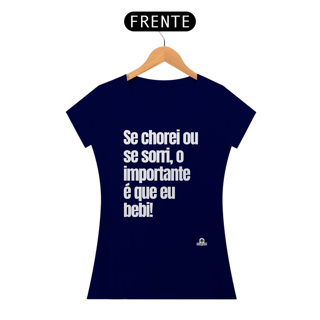 Nome do produto Camiseta feminina com frase engraçada 