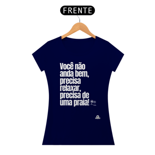 Nome do produto Camiseta feminina baby long de turismo com frase 