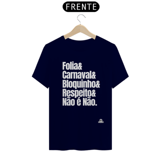 Nome do produto Camiseta para o carnaval com frase 