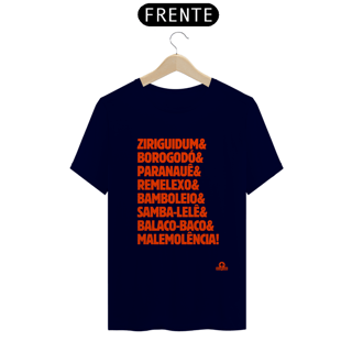 Nome do produto Camiseta com as expressões brasileiras 