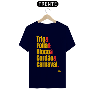 Nome do produto Camiseta para o carnaval com frase 