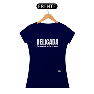 Nome do produto Camiseta baby long feminina com frase engraçada 