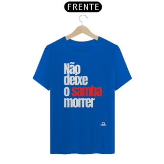 Nome do produto Camiseta samba com frase 