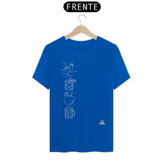 Nome do produto Camiseta samba com estampa que remete à música 