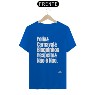 Nome do produto Camiseta para o carnaval com frase 