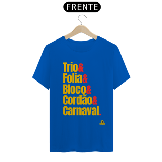 Nome do produto Camiseta para o carnaval com frase 