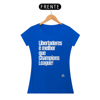 Nome do produto Camiseta feminina de futebol frase 