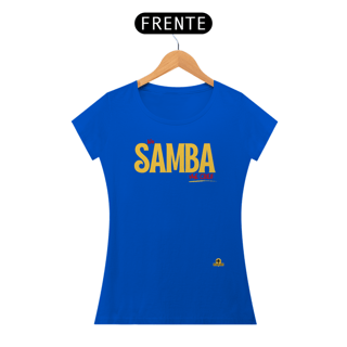 Nome do produto Camiseta feminina de sambista com frase 