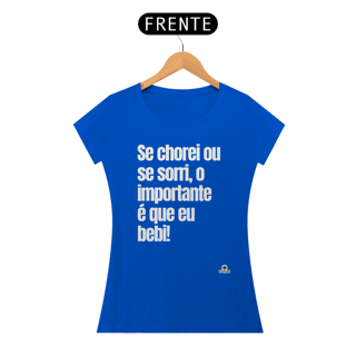 Nome do produto Camiseta feminina com frase engraçada 