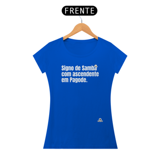 Nome do produto Camiseta feminina musical frase 
