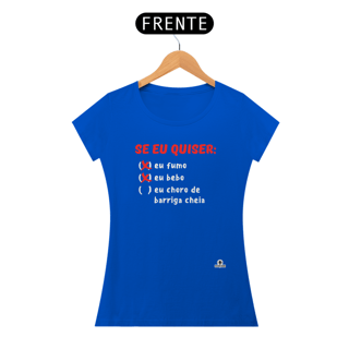 Nome do produto Camiseta feminina engraçada 