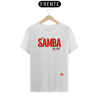 Nome do produto Camiseta de sambista com frase 