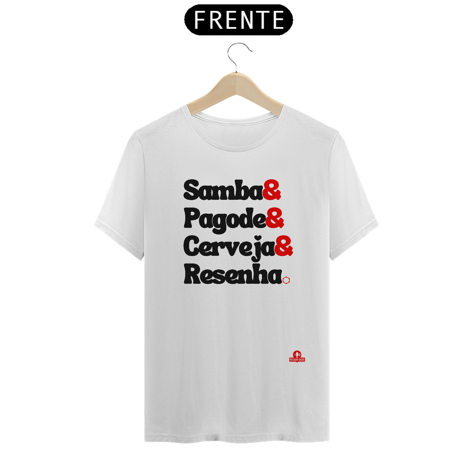 Camiseta de fim de semana com frase 