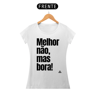 Nome do produto Camiseta feminina divertida com frase 