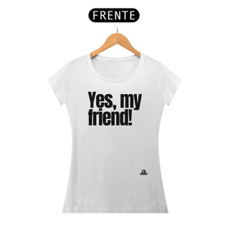 Nome do produto Camiseta feminina engraçada com frase 