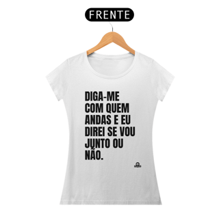 Nome do produto Camiseta feminina hilária 