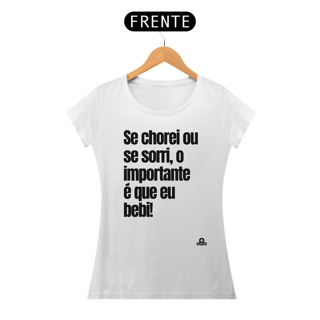 Nome do produto Camiseta feminina com frase engraçada 