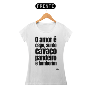 Nome do produto Camiseta feminina samba com frase 