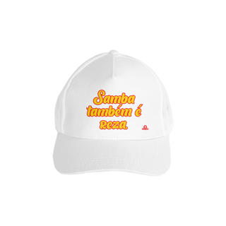 Nome do produto Boné aba curva com frase de sambista 