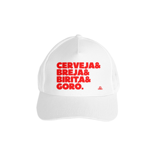 Nome do produto Boné aba curva de cerveja com frase 