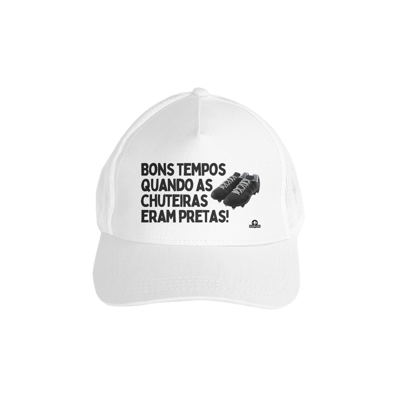 Boné aba curva  frase 
