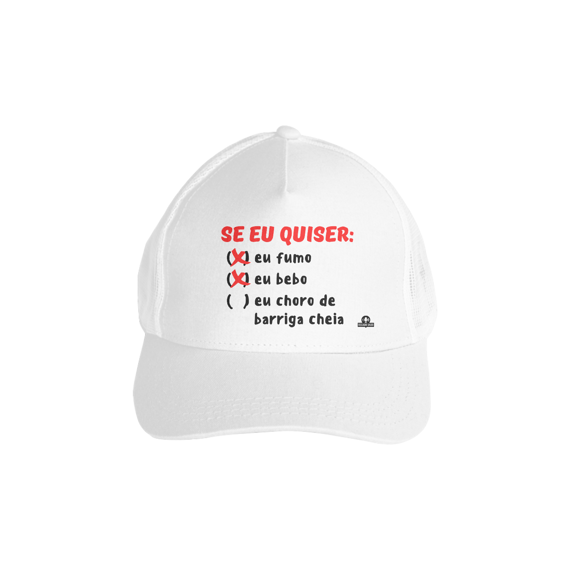 Boné aba curva engraçada 