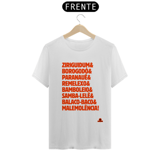 Nome do produto Camiseta com as expressões brasileiras 