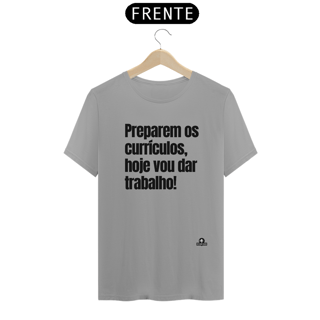 Nome do produto Camiseta engraçada com a frase 
