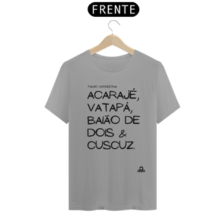 Nome do produto Camiseta de gastronomia 