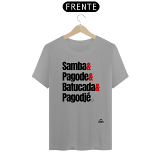 Nome do produto Camiseta de pagode frase 
