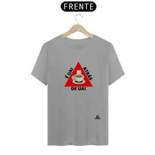 Nome do produto Camiseta com estampa da bandeira de Minas Gerais e frase 