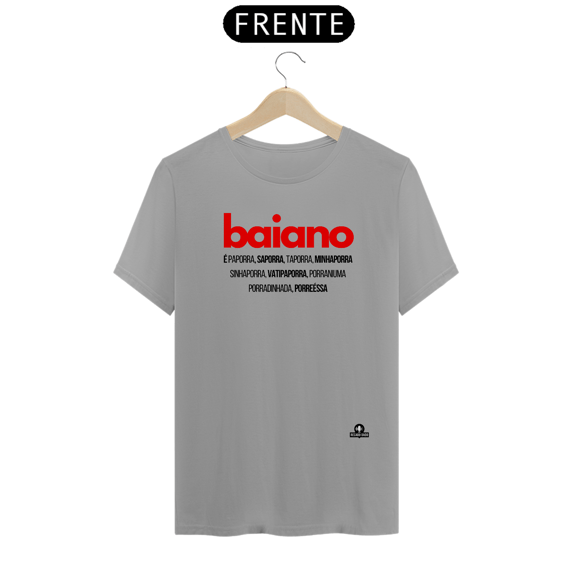 Camiseta da Bahia com as gírias faladas em Salvador.
