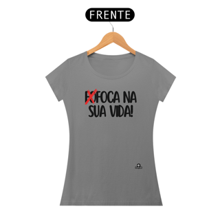 Nome do produto Camiseta feminina engraçada com a frase 