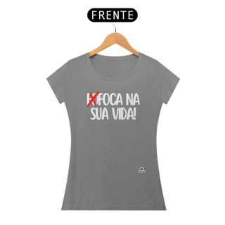 Nome do produto Camiseta feminina engraçada com a frase 
