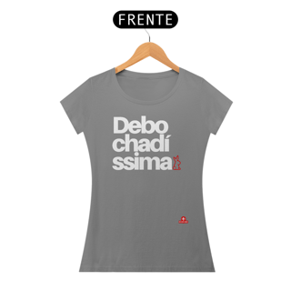 Nome do produto Camiseta feminina com frase estampada 