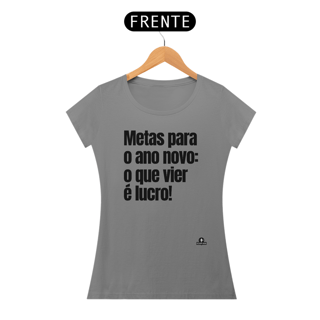 Nome do produto Camiseta feminina com frase engraçada 