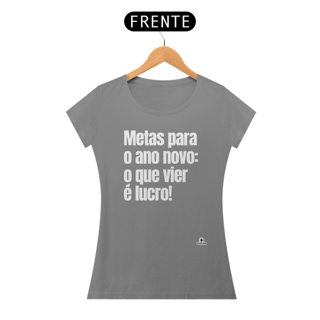 Nome do produto Camiseta feminina com frase engraçada 