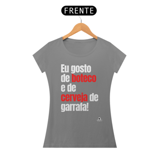 Nome do produto Camiseta de cerveja feminina com frase 