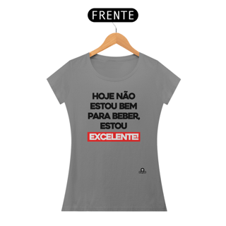 Nome do produto Camiseta feminina engraçada com frase 