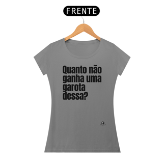 Nome do produto Camiseta com frase de humor 