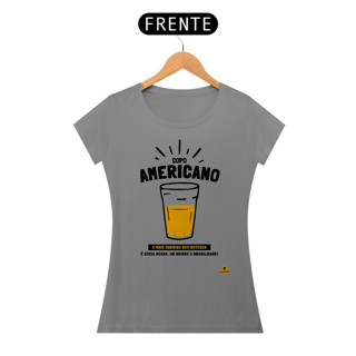 Nome do produto Camiseta em homenagem ao mais iconico copo brasileiro: o copo americano.