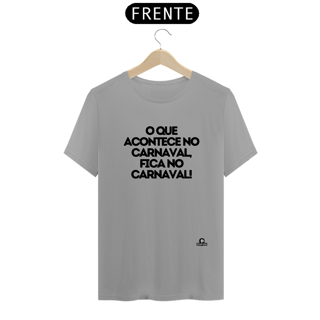 Nome do produto Camiseta de carnaval com frase estampada 