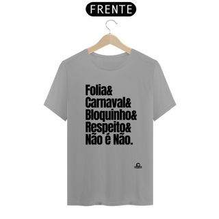 Nome do produto Camiseta para o carnaval com frase 