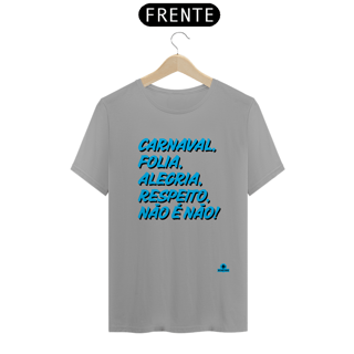 Nome do produto Camiseta para o carnaval com frase 
