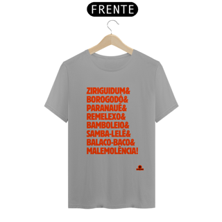 Nome do produto Camiseta com as expressões brasileiras 