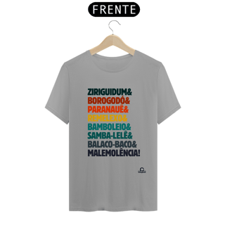 Nome do produto Camiseta com as expressões brasileiras 