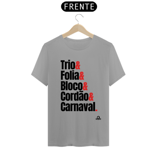 Nome do produto Camiseta para o carnaval com frase 
